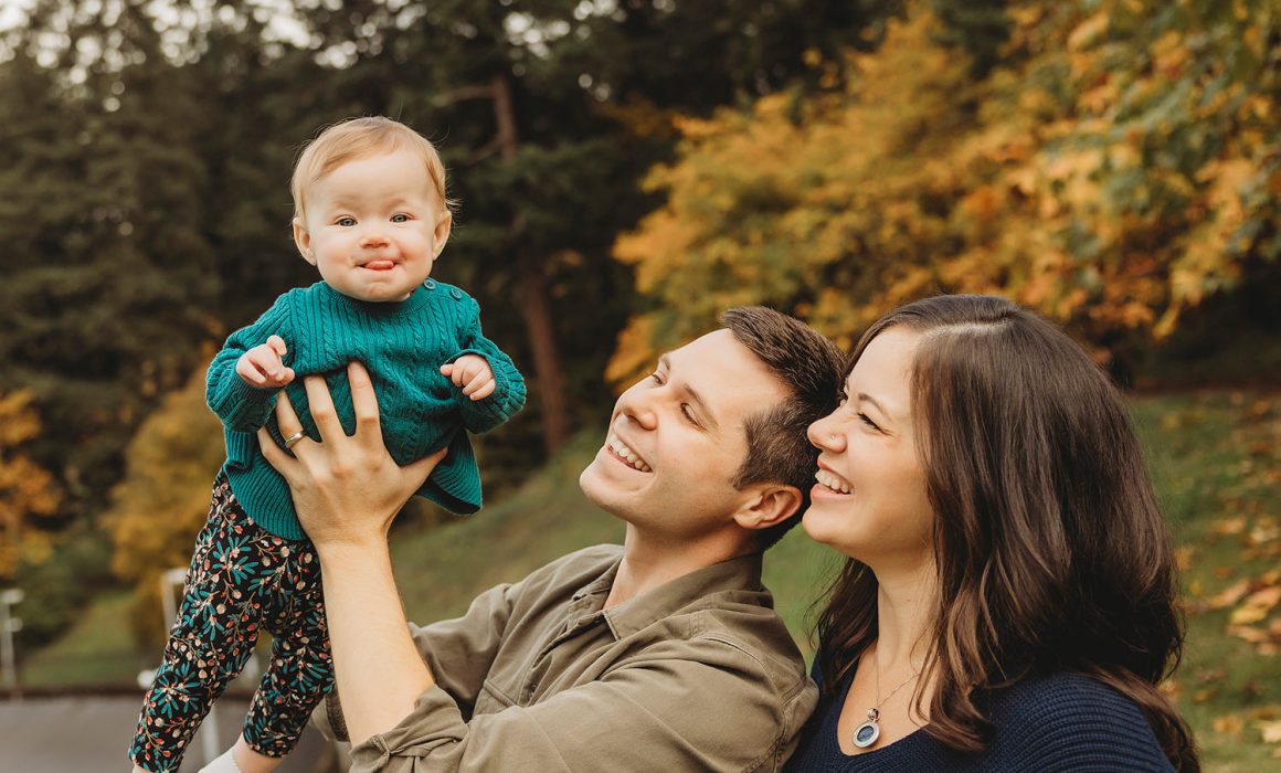 oregon family session in downtown portland