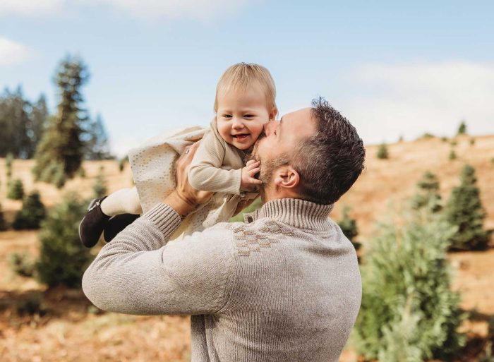 daddy and baby photos
