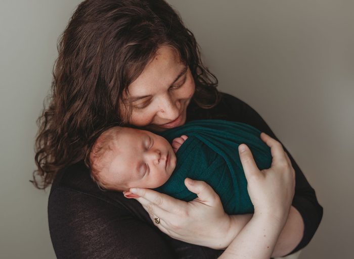 baby girl beaverton session wrap shot