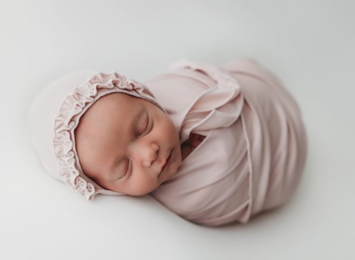 in home newborn session portland posed