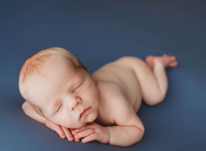 newborn baby boy session