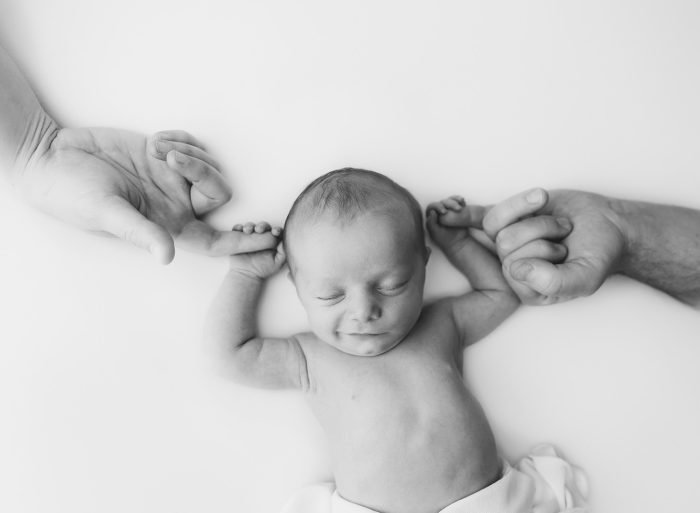 newborn smiles photographer oregon
