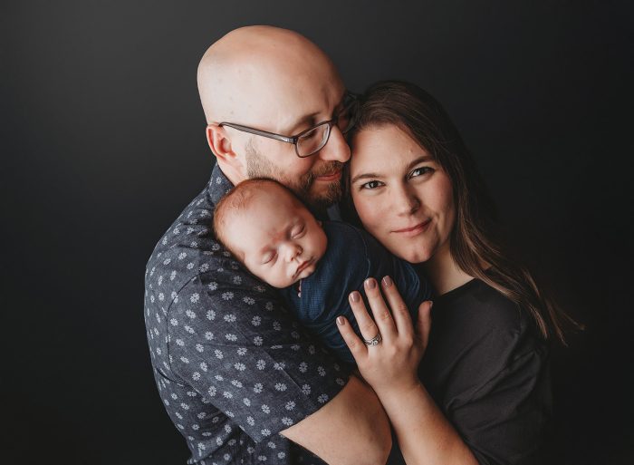 Portland Oregon newborn baby portraits