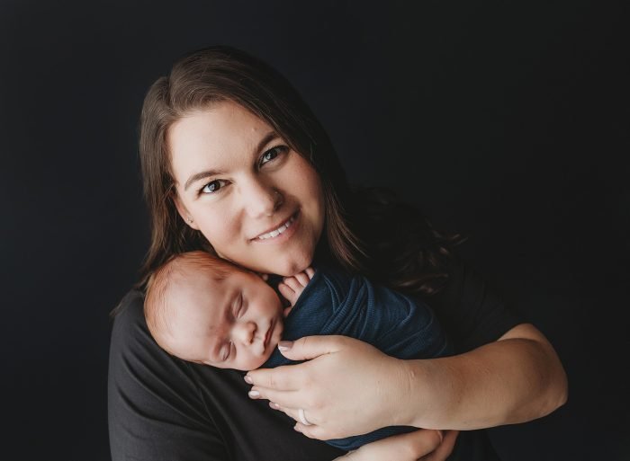 Portland newborn baby photo session