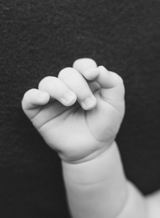 west linn newborn photo session