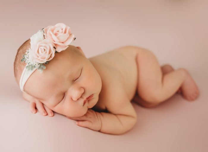 baby girl in pink photos