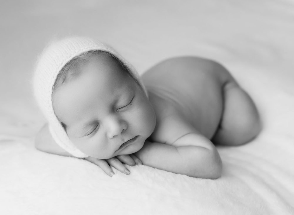 Manhattan NYC apartment newborn session with a baby boy