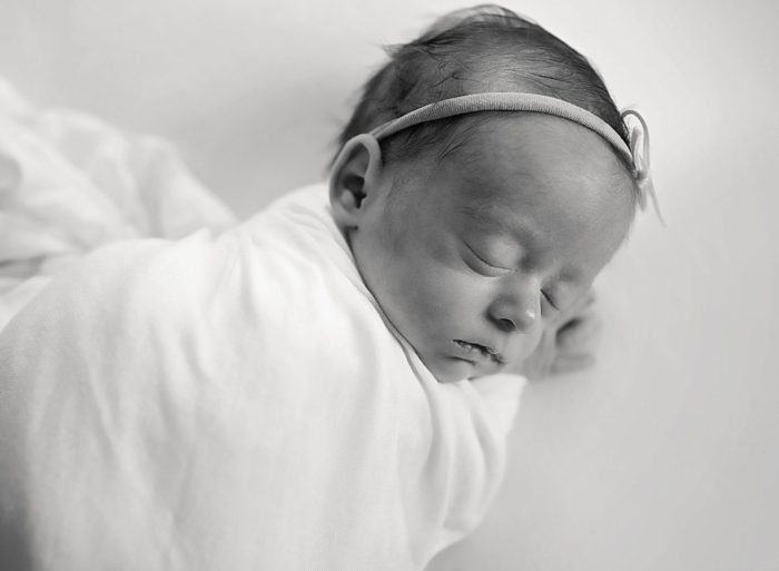 Newborn family portraits taken during an in-home NYC photography session