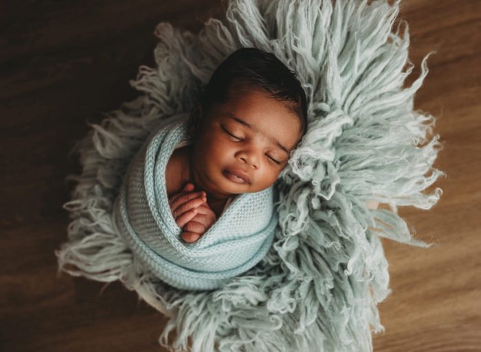 newborn photography nyc in home comfort